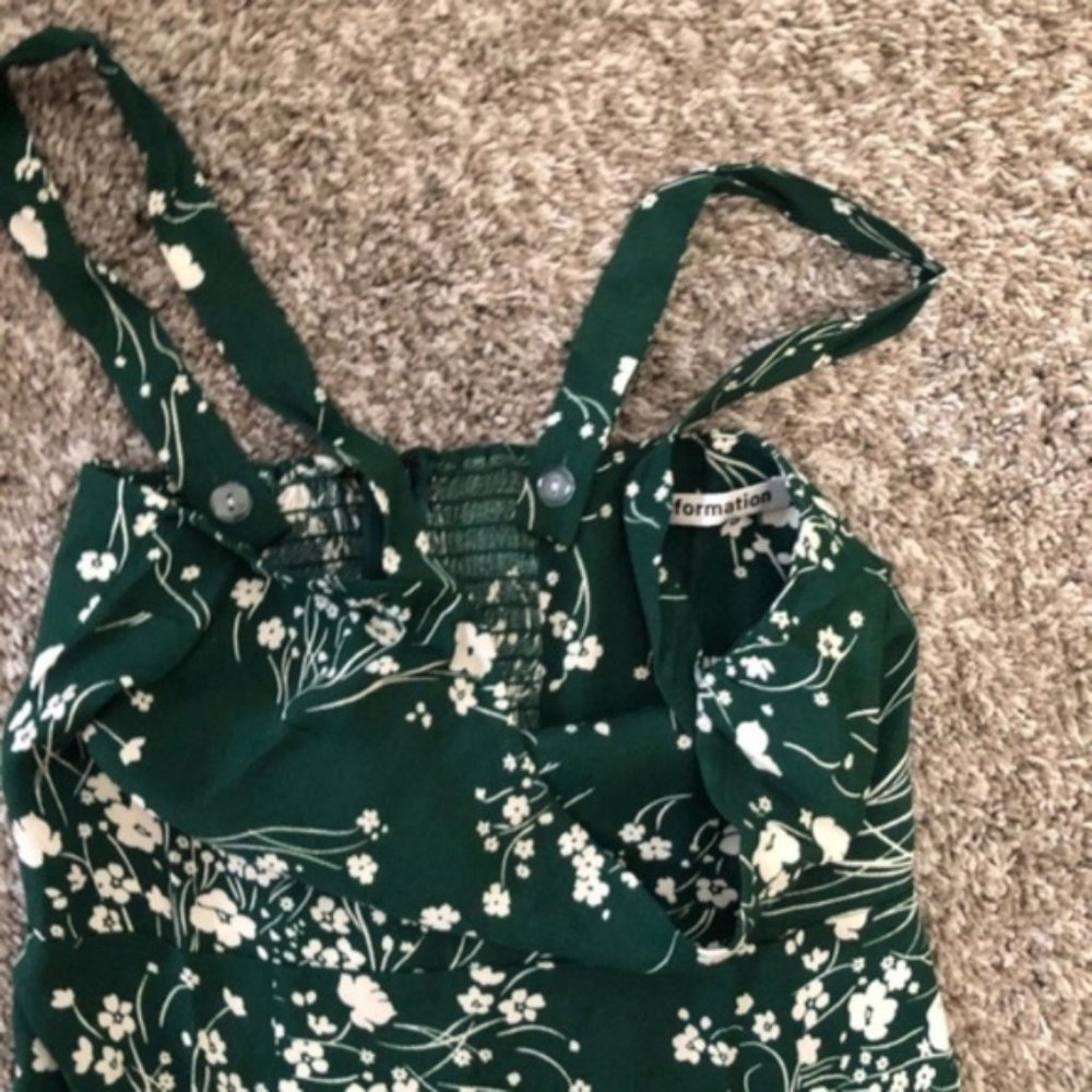 NWOT🔥Reformation Tempest Mini Dress - Lake_3
